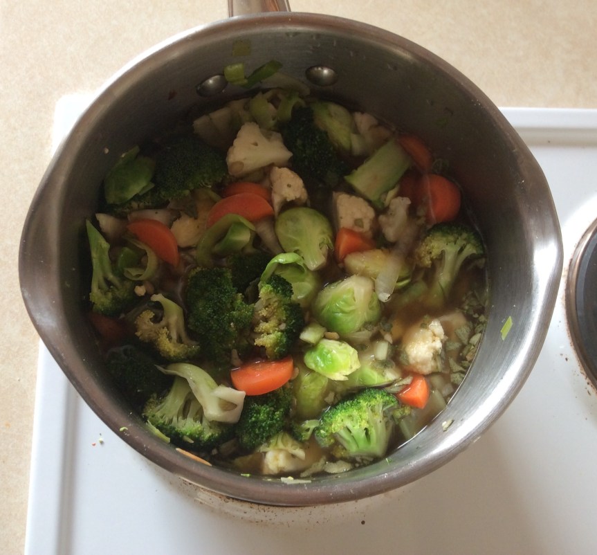 Thick and Chunky Winter Soup with Green&nbsp;Lentils
